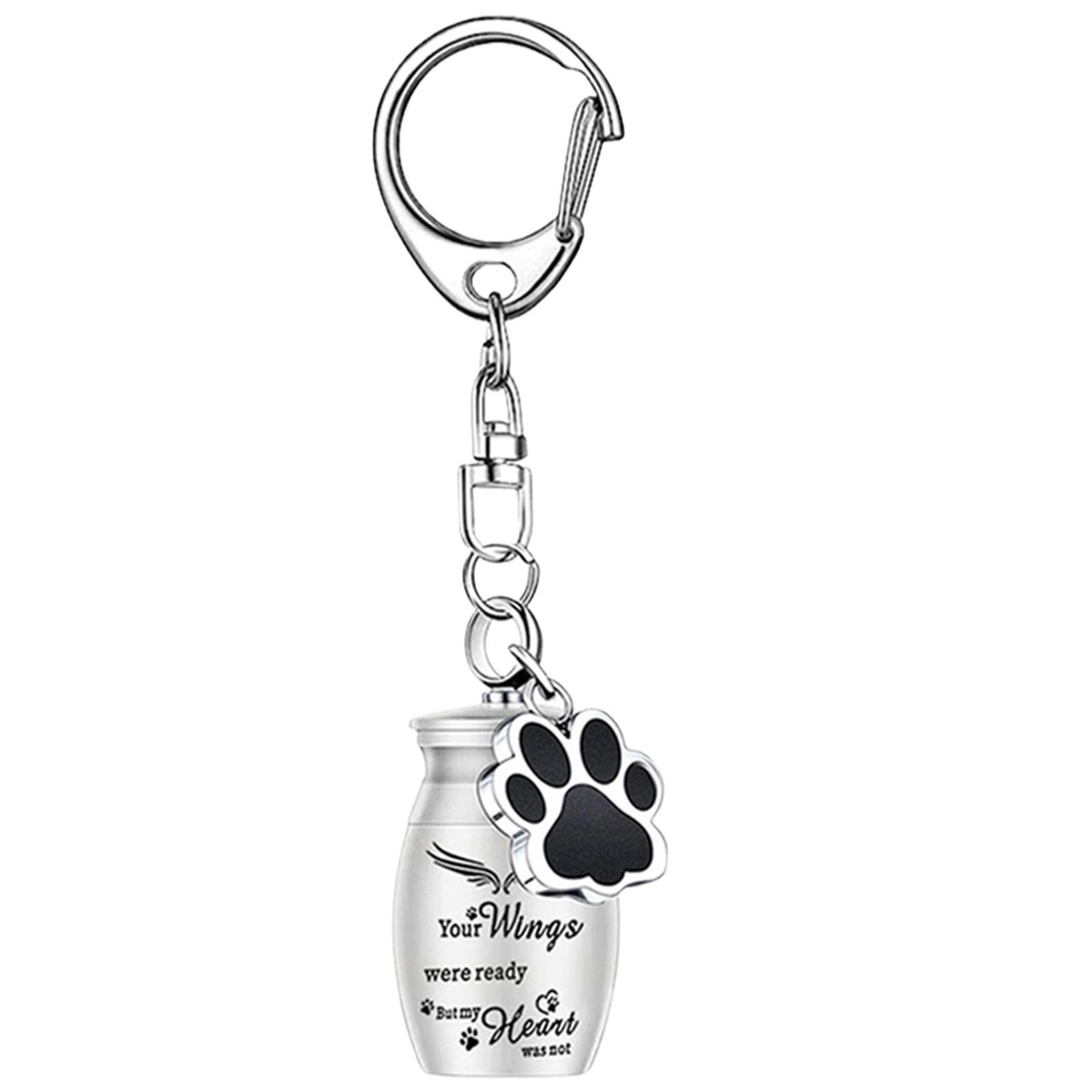 Dog Urn Dog Ashes Urn Aluminum Alloy Memorial Keepsake Perfume Bottle Regular