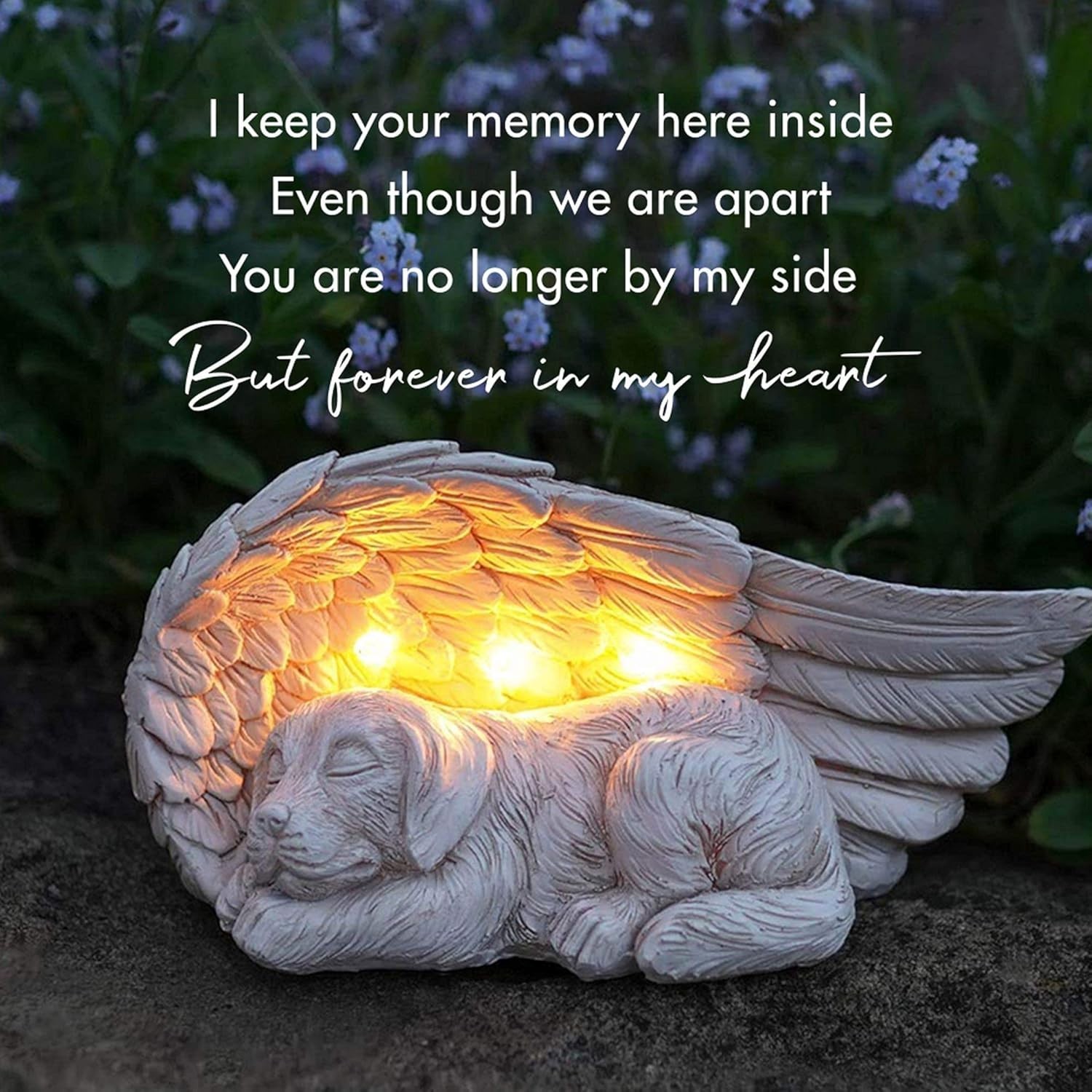 Thoughtful Pet Loss Gift – Angel Solar Light