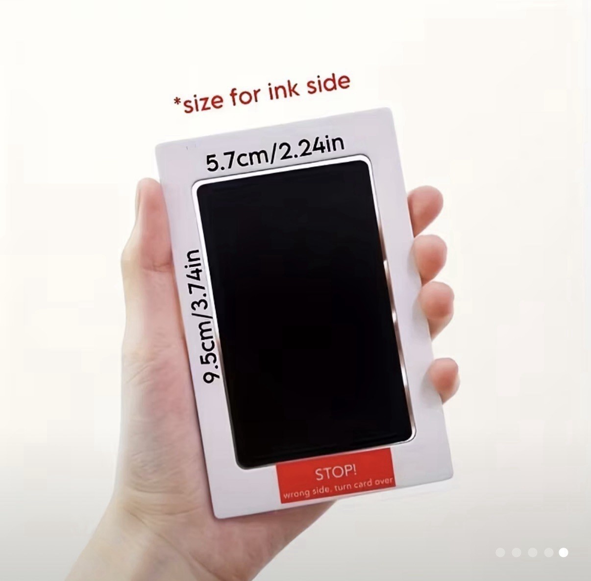 1pc Pet Paw Print Memorial Ink Pad with Touchless Ink for Pet Pawprint