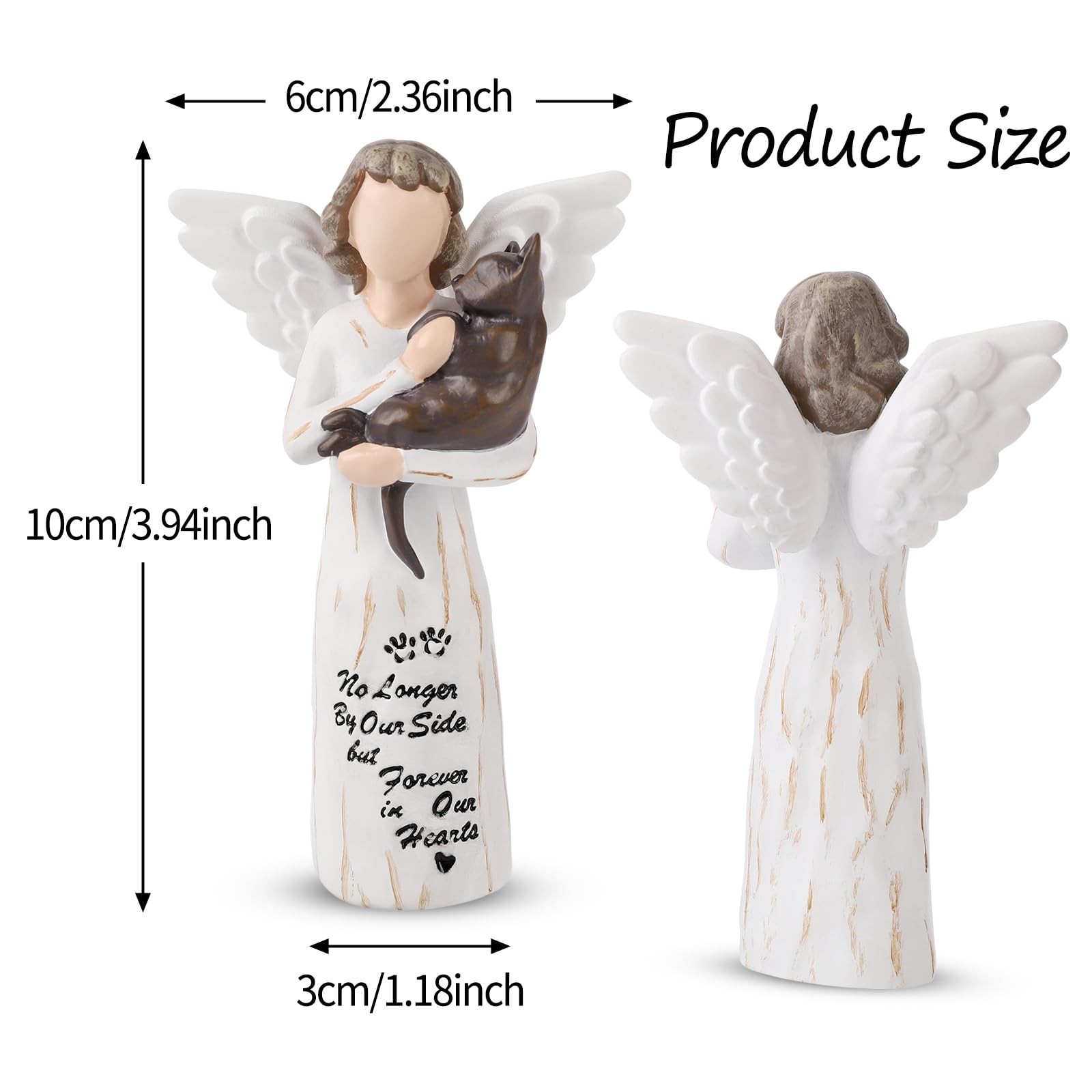 Cat Memorial Angel Figurine Statue for Cat Lovers in Memory of Their Beloved …