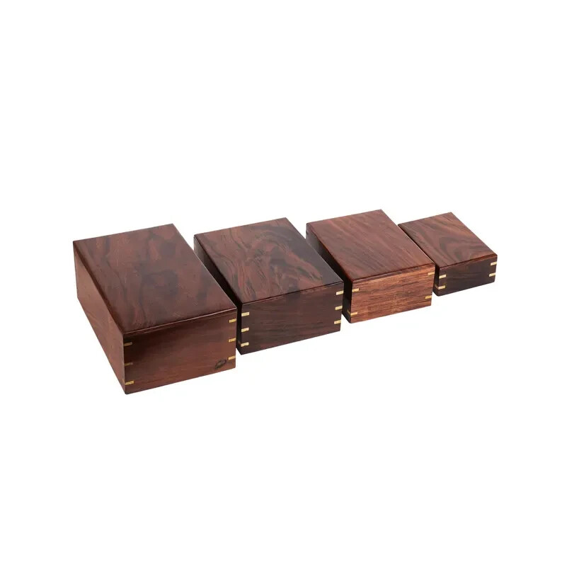 Pet Urn Custom Adult Cremation Keepsake Box Personalized Rosewood Tree of Life