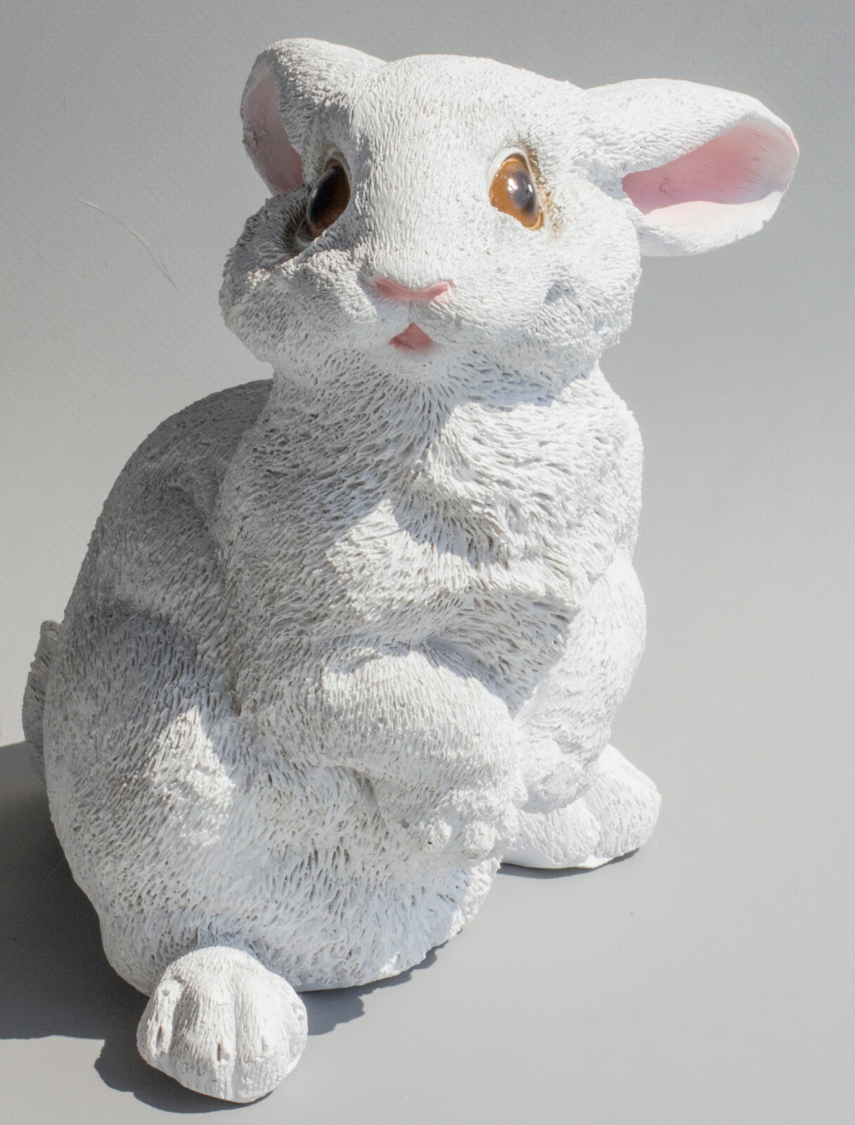 Cremation Urn Pet Ashes Bunny Rabbit Statue Memorial Animal Keepsake Grave Decor