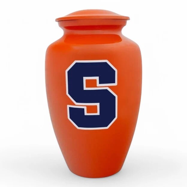 Personalized Syracuse Cremation University Urn for Human Ashes Large Urns w/Bag
