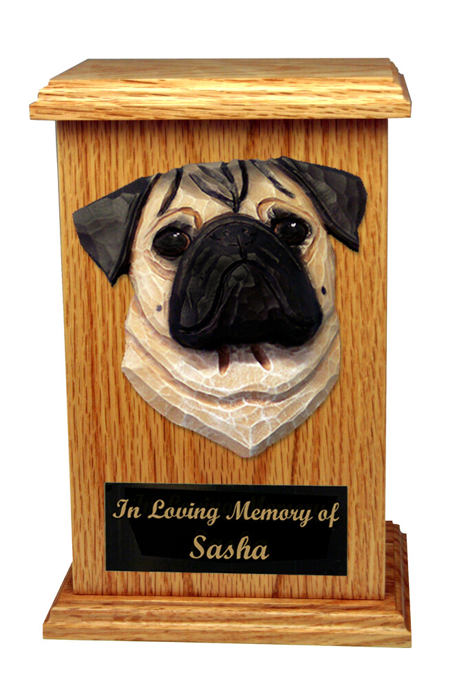 Pug Memorial Urn