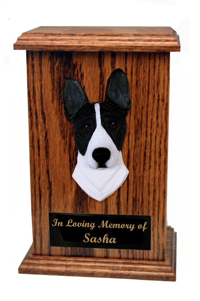 Basenji Memorial Urn