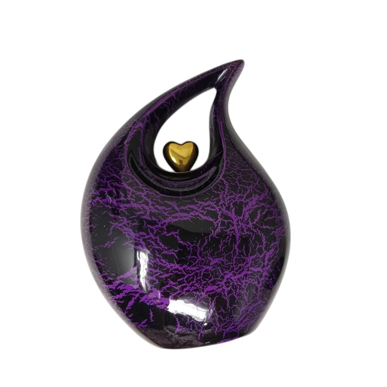 Premium Teardrop Cremation Urn Heart Keepsake Memorial Ashes Urn Medium Size