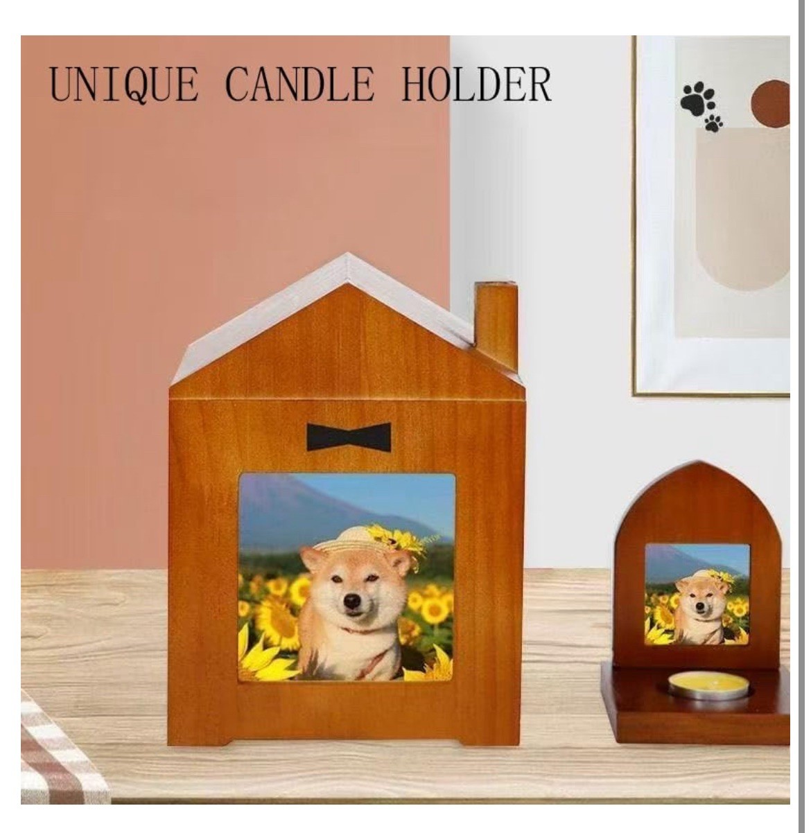 Pet Memorial Urn Pet Dog Urns for Photo Frame for Pets Pet Memorial Gift