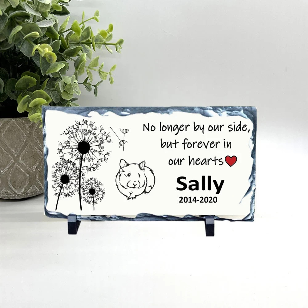 Guinea Pig Memorial – Personalized Pet Memorial Stone – Pet Loss sympathy Gift