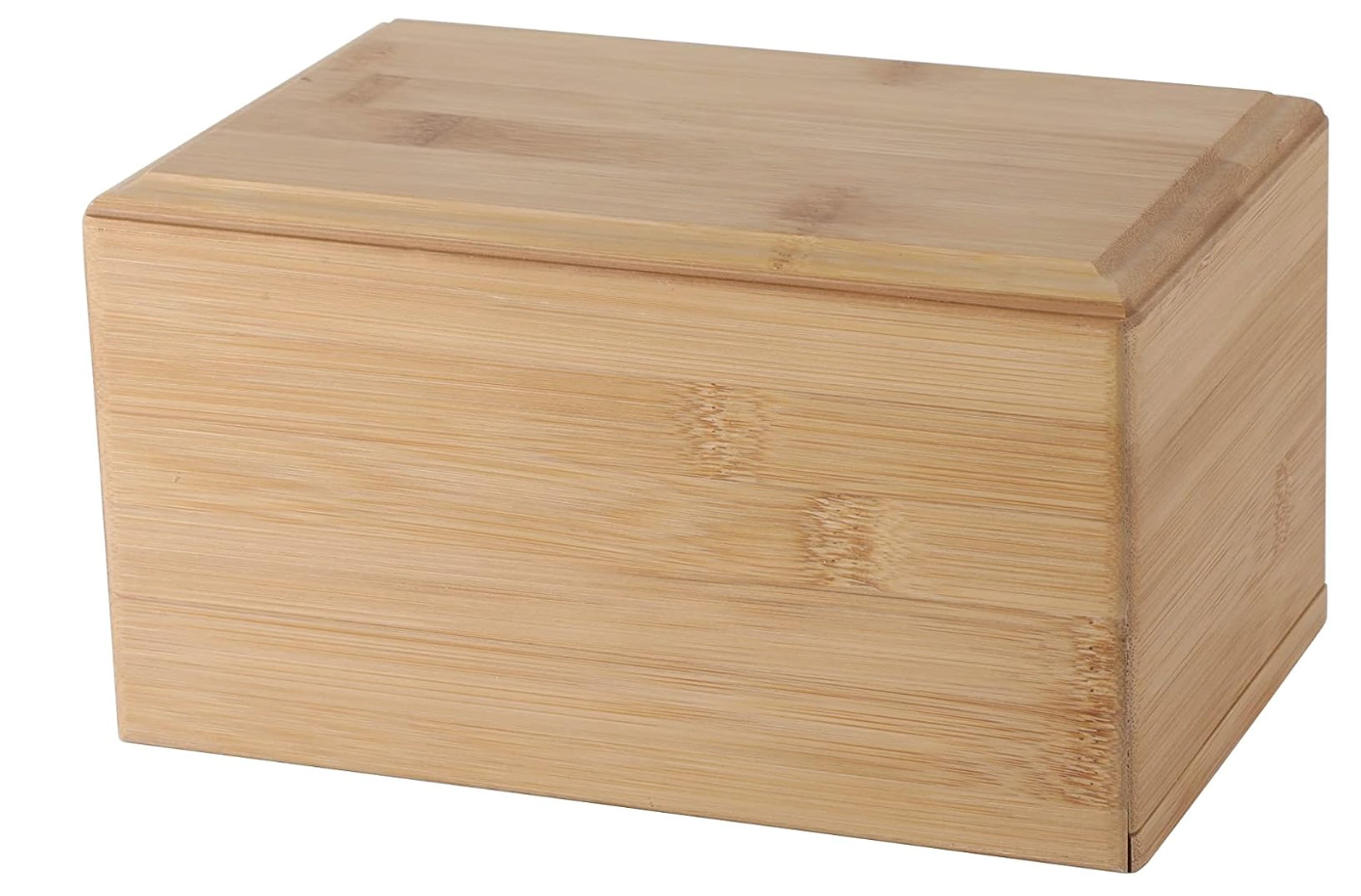 Bamboo Pet Urns for Dog Ashes; Bamboo Wooden Pet Box Urn for Funeral
