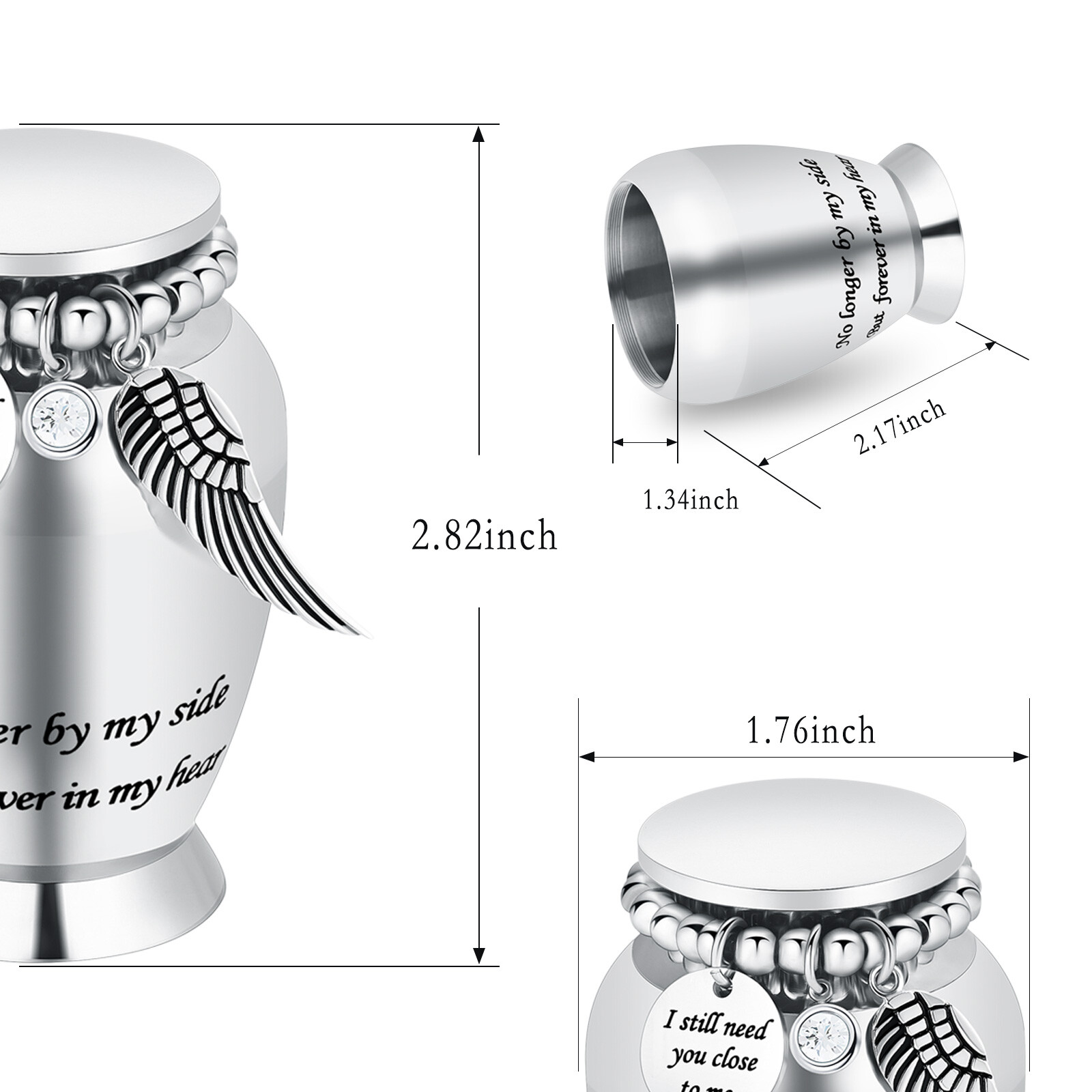 Memorials Cremation Urns for Human Ashes -Decorative Urn for Pet/Human Ashes Urn