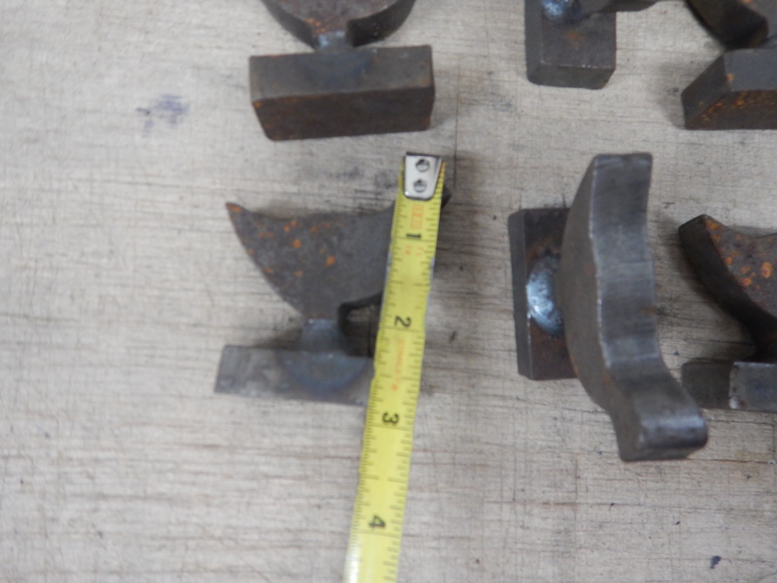 10 NRA 1/5 scale chickens 1/2″ thick hard steel