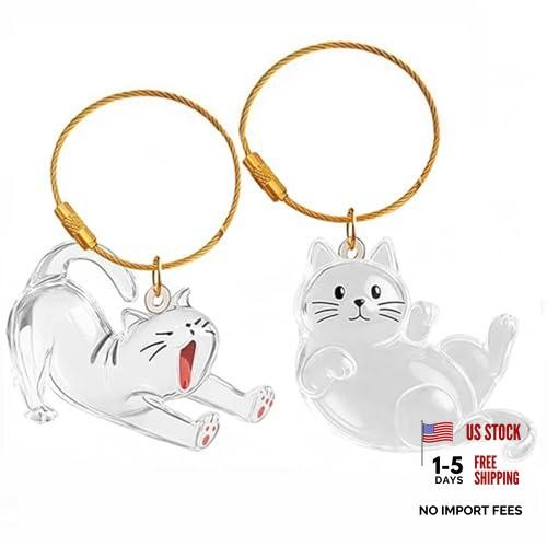 Cat Hair Keepsake Bottles Cat Fur Collector Keychain Cat Fur Storage Bottle