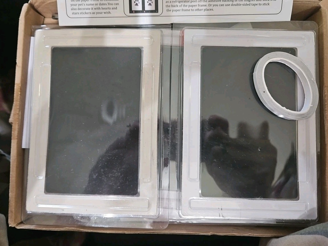 My Pawlets, Dog Memorial, Paw Print, Picture Frame, Ink Pads, Cat Memorial 🐈
