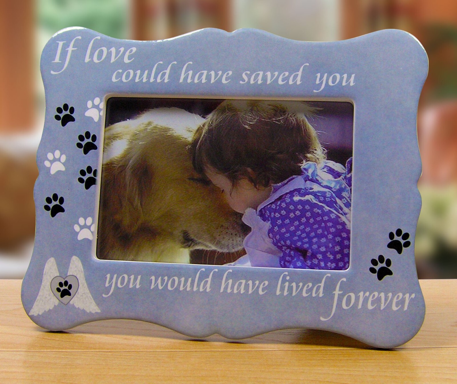 Pet Memorial Photo Frame If Love Could Have Saved You Pet Picture Frame #2366