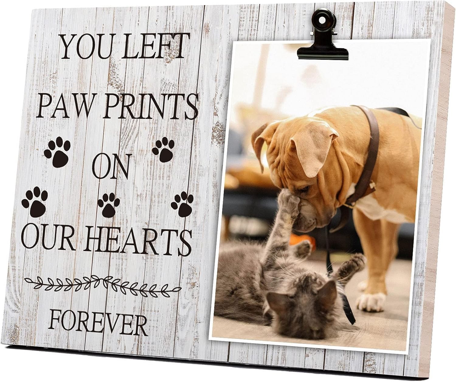 Pet Picture Frame Cat or Dog Frame 4×6 Memorial Pet Loss Picture Frame