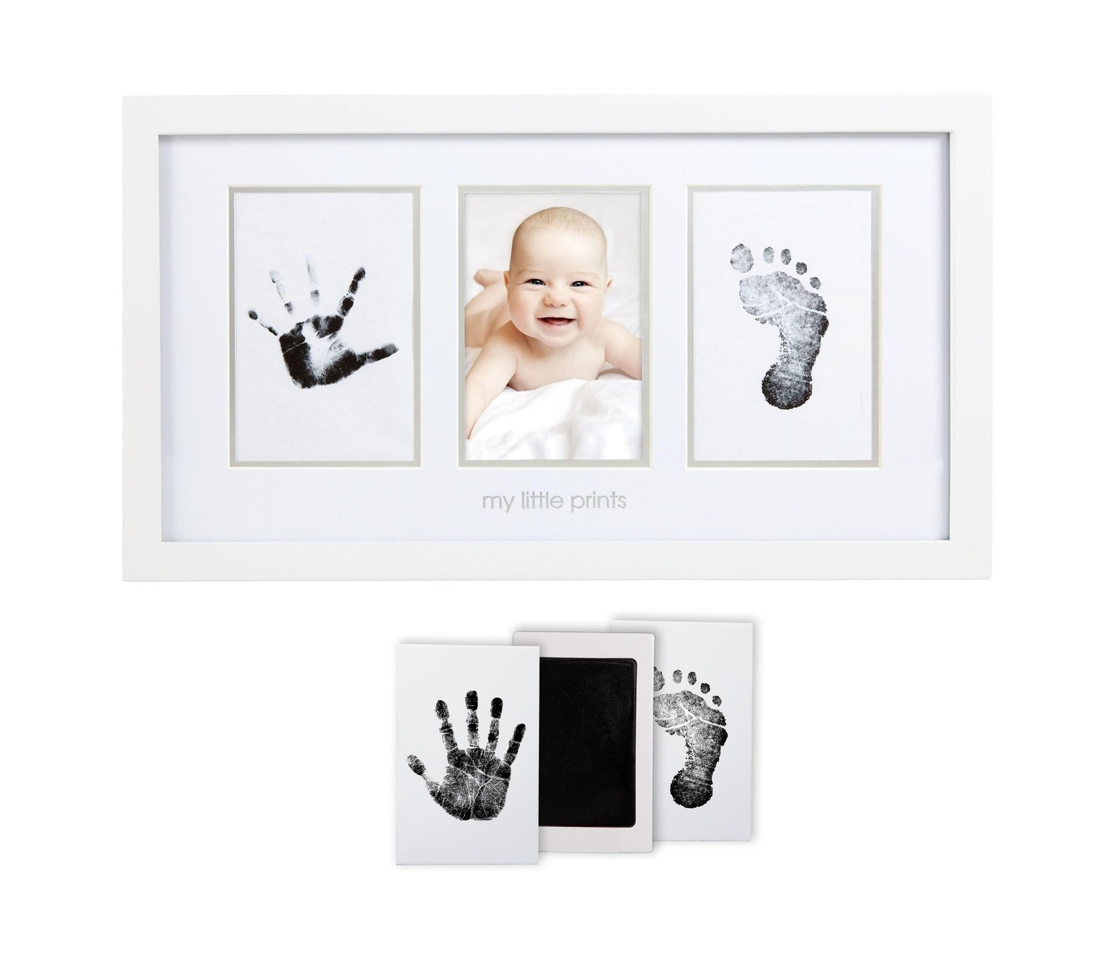 Pearhead Baby Hand and Footprint Kit – Inkless No Mess Clean-To… USA FAST SHIP
