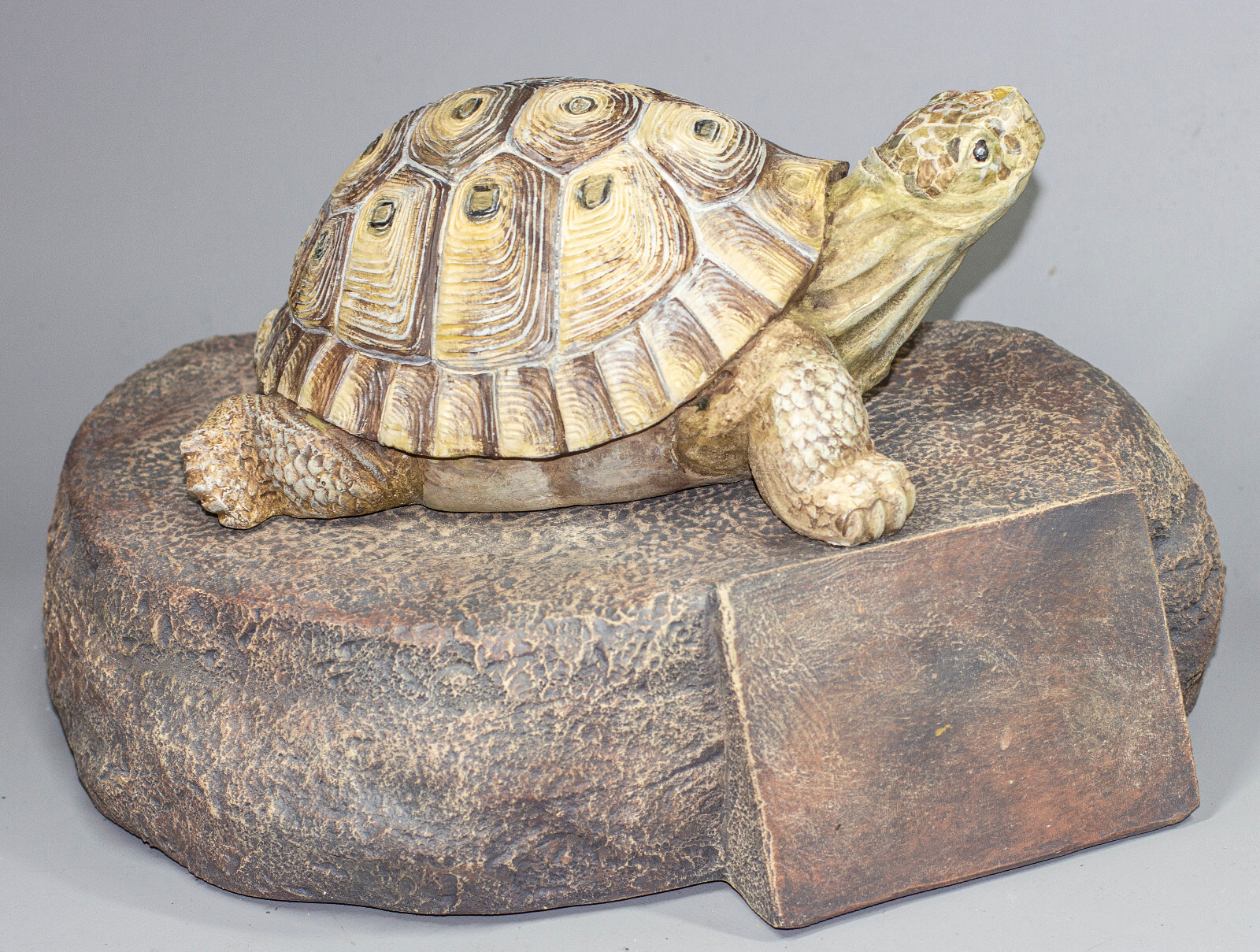 Turtle Urn Pet Ashes Unique Memorial Headstone Plaque Cremation Statue Keepsake