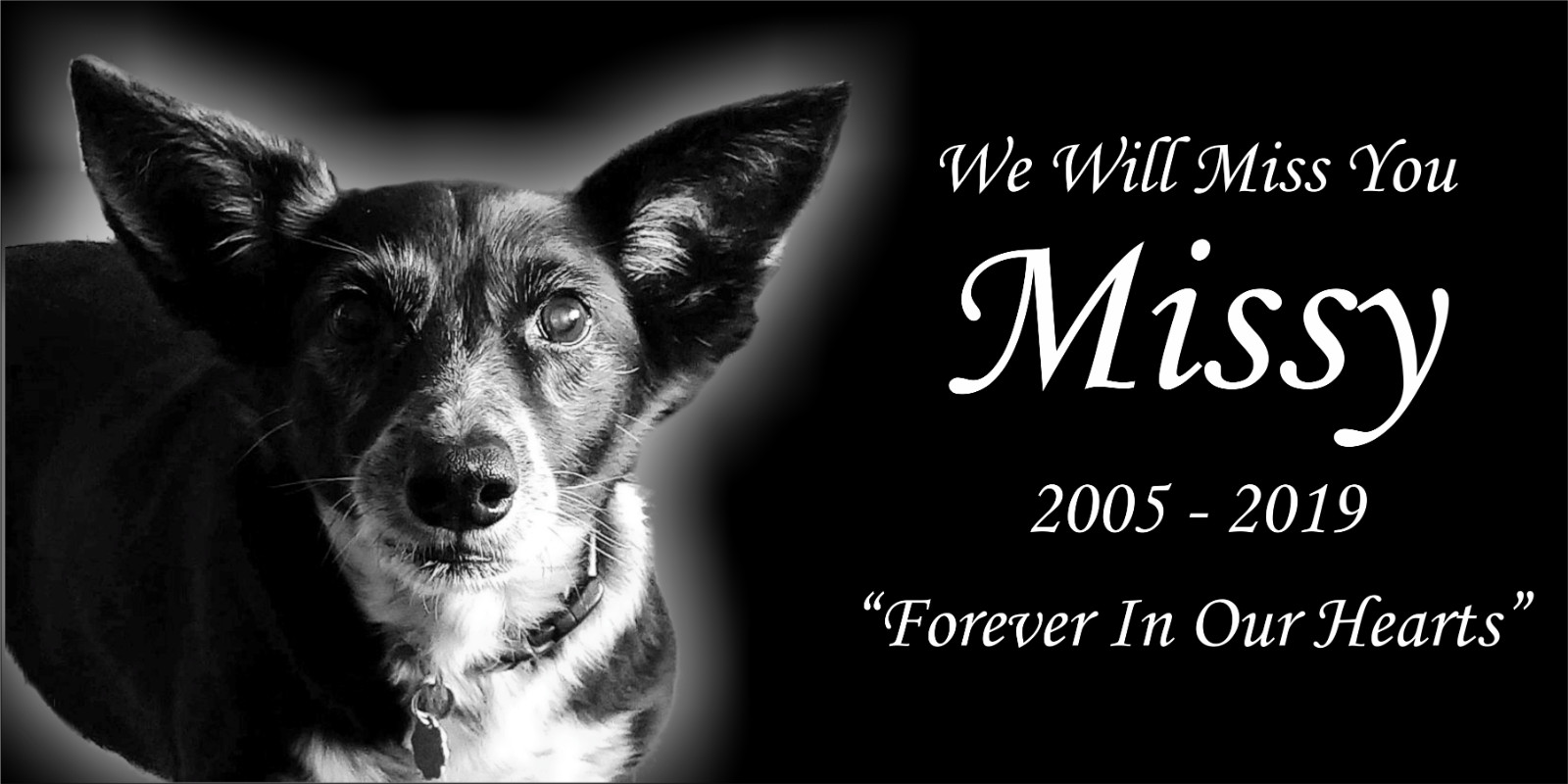Personalized Pet Stone Memorial Grave Marker Granite Plaque Human headstone