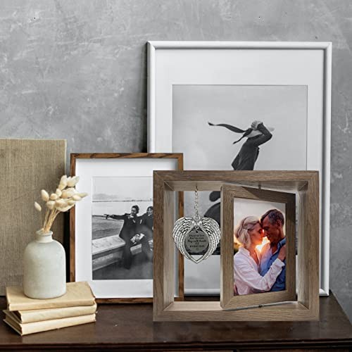 Memorial Picture Frame 4X6 for Loss of Loved One Gifts, Sympathy Photo Frame