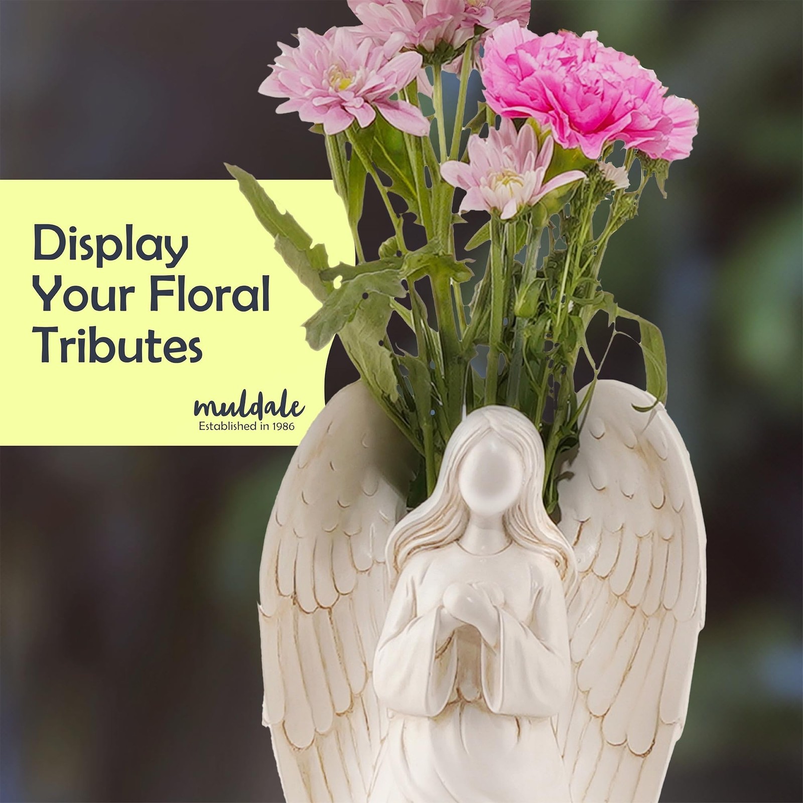 Solar Angel Statue Decoration for Cemetery – Loss of a Mother Sympathy Gifts …