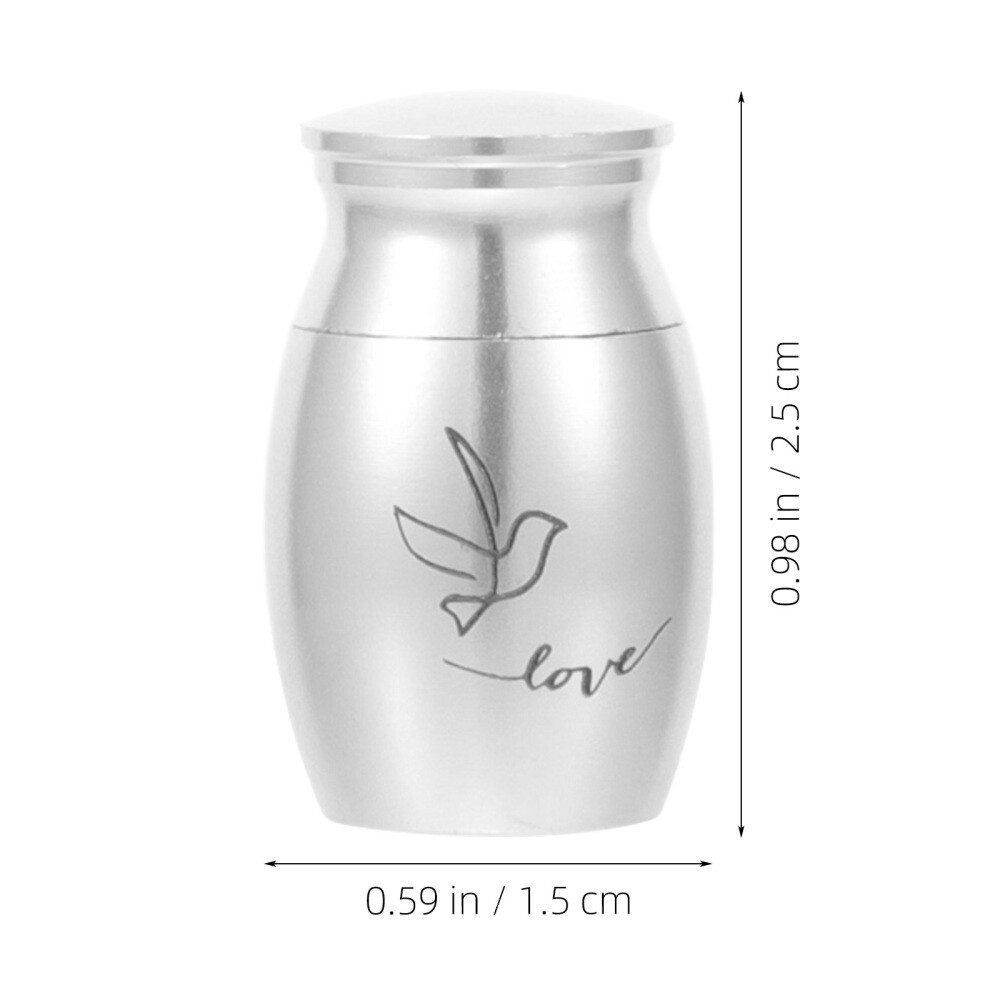 Small Urns Mini Keepsake Urn Bird Parrot Cremation Urns for Ashes Memorial