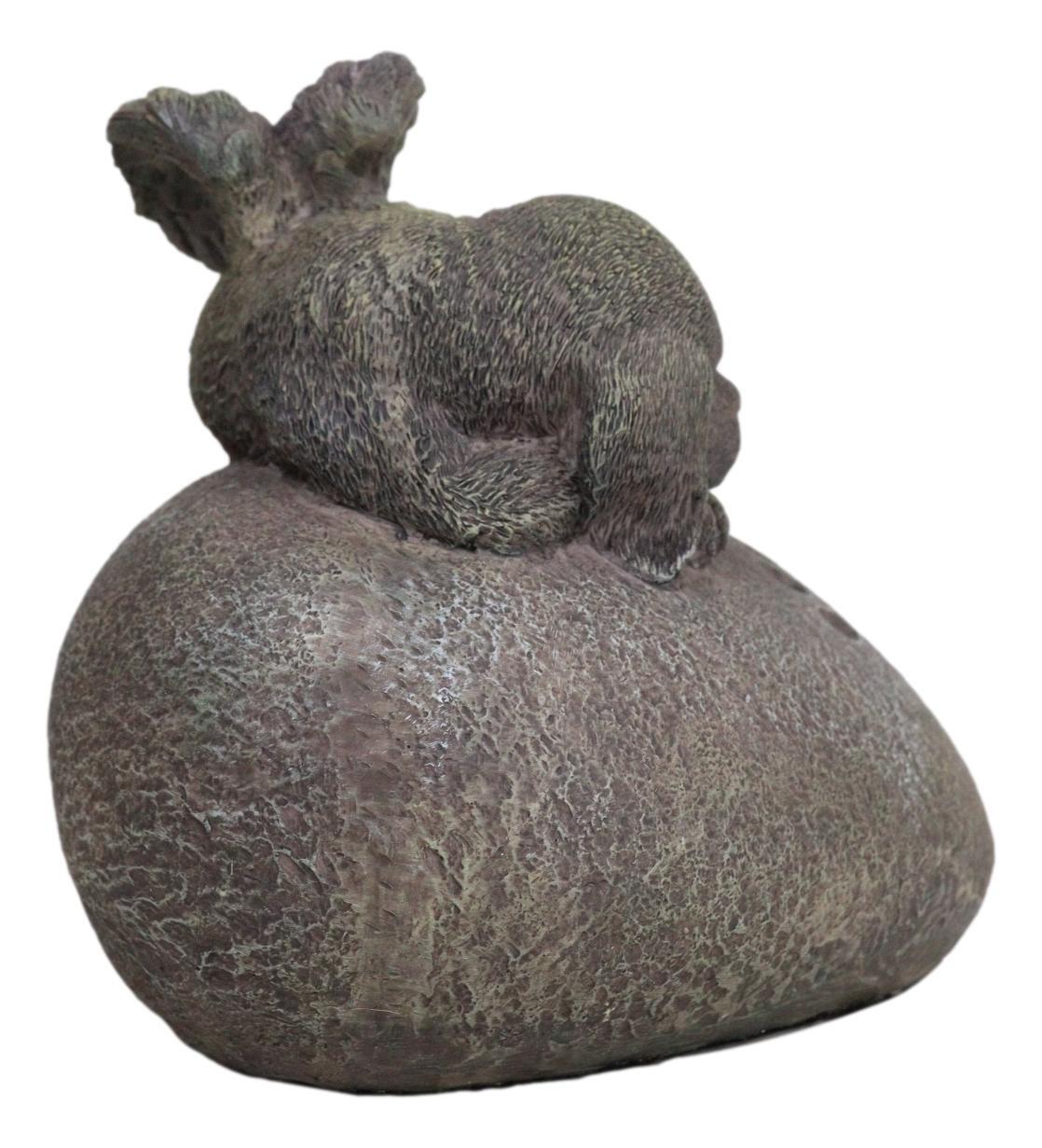 Angelic Labrador Dog Sleeping On Heart Stone Cremation Urn Pet Memorial Statue