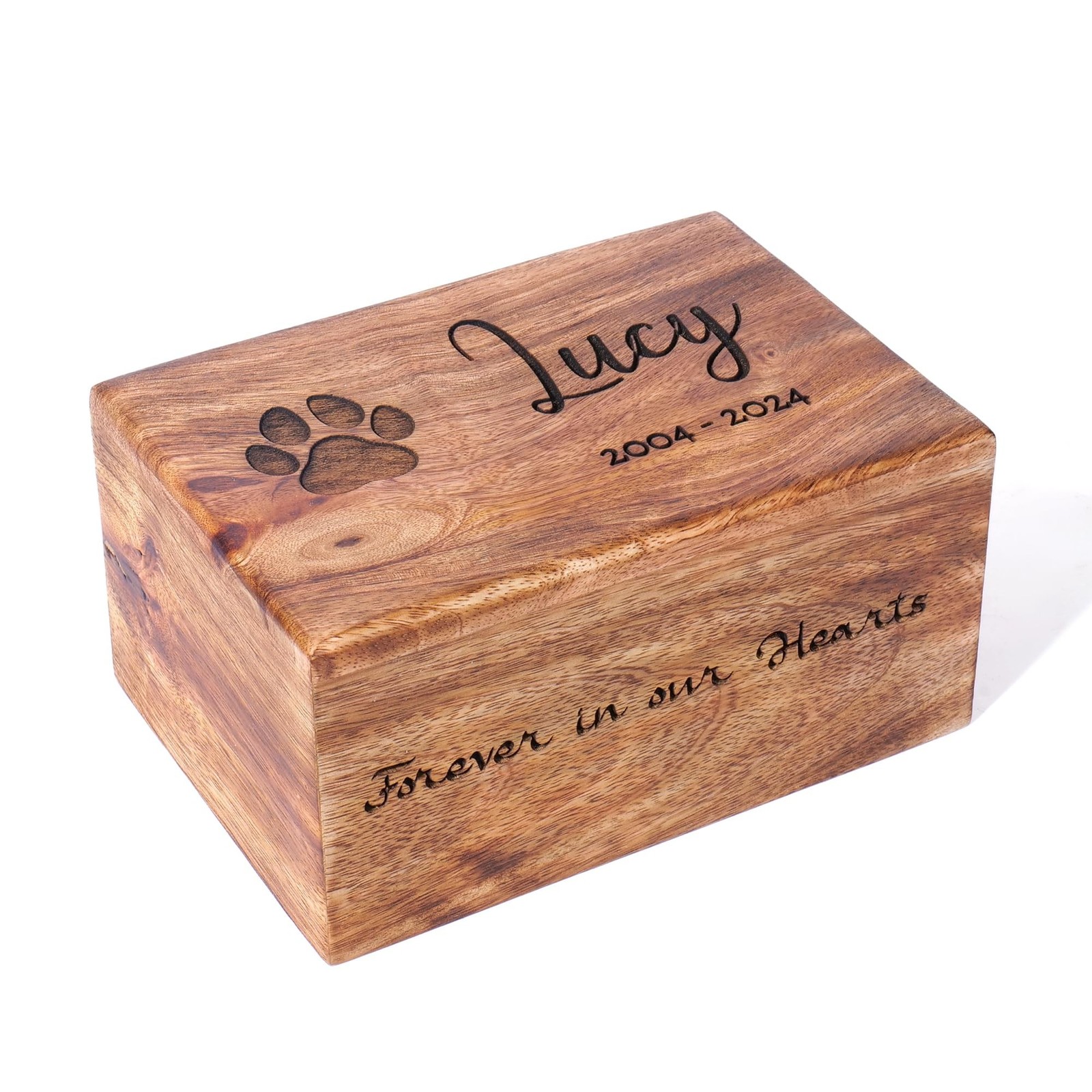 Personalized Wooden Tree of Life Cremation Urn for Human & Pet Ashes, Handmad…
