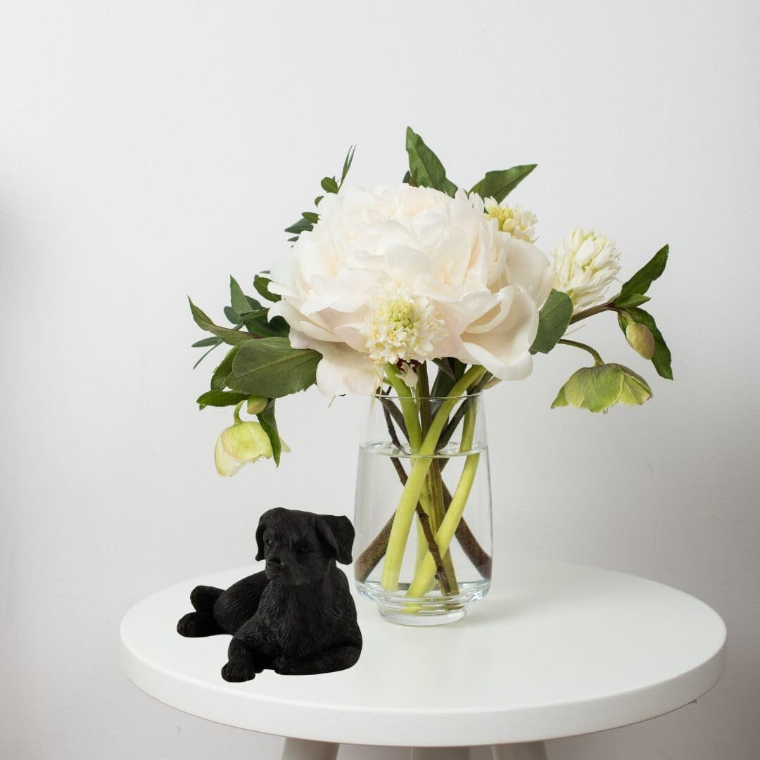 6″ Miniature Black Labrador Dog Figurine – Black Lab Gifts, Black Lab