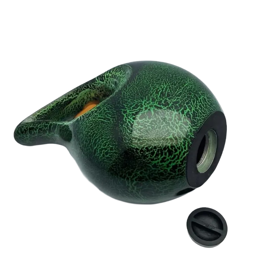 Large Emerald Green Teardrop Cremation Urn for Human Ashes Adult Male Female