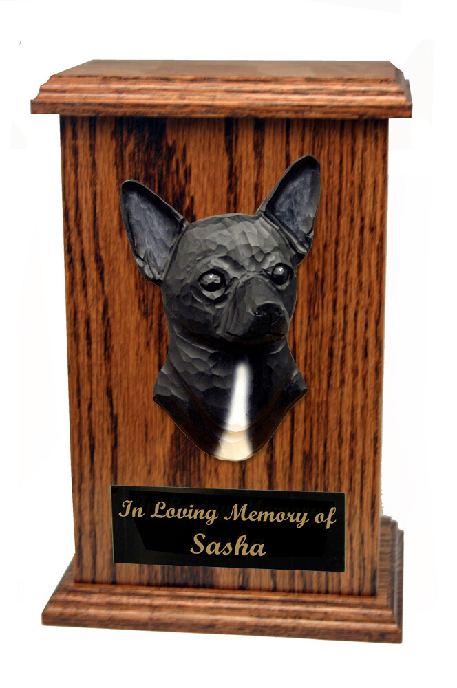 Chihuahua Short Hair Memorial Urn