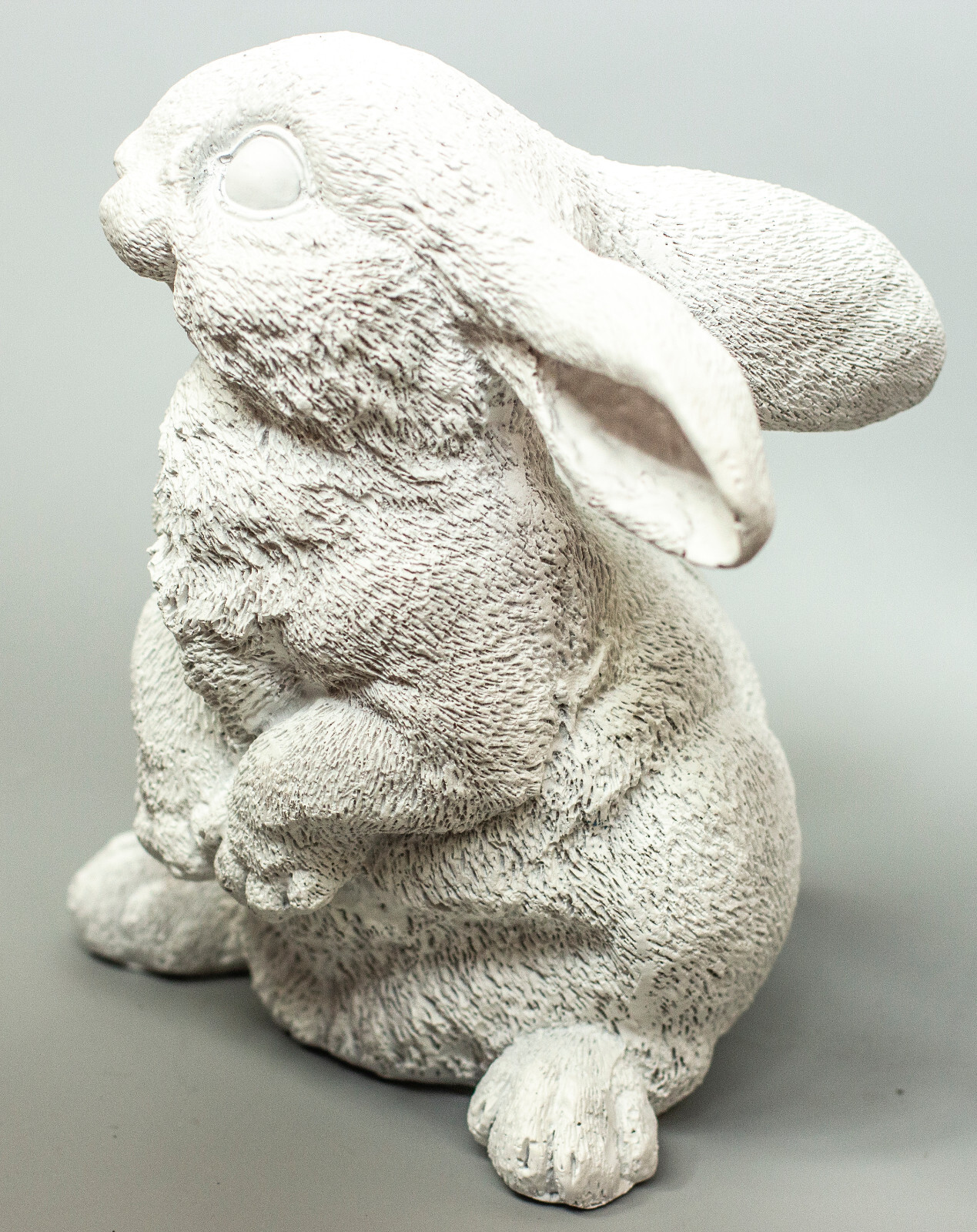 Unpainted Cremation Urn Pet Ashes Bunny Rabbit Loss Figure Memorial Grave Decor