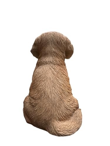 Hi-Line Gift Ltd. 10″ Golden Retreiver Puppy Statue