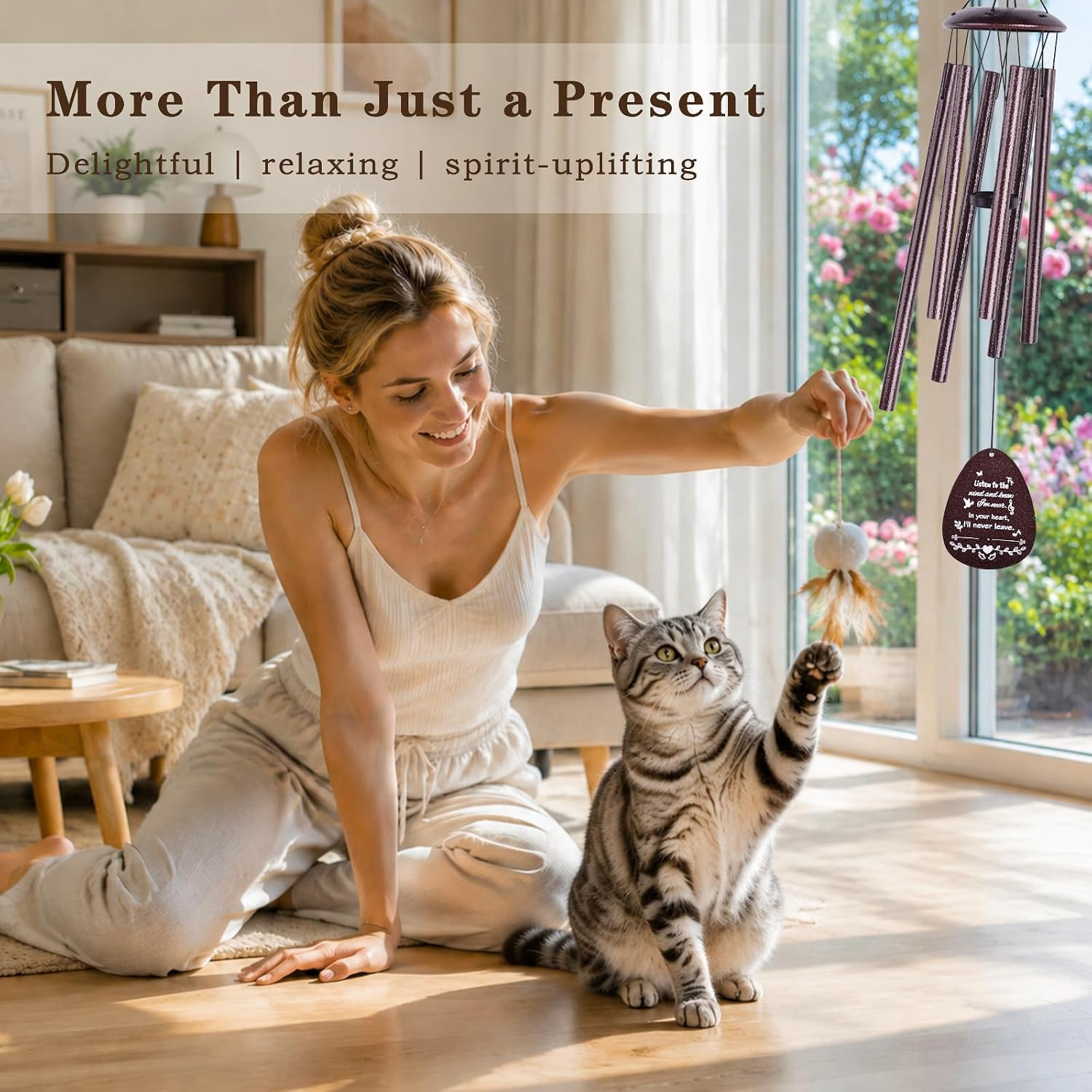 Pet Memorial Gifts for Dogs, Cat Memorial, Pet Memorial Wind Chime