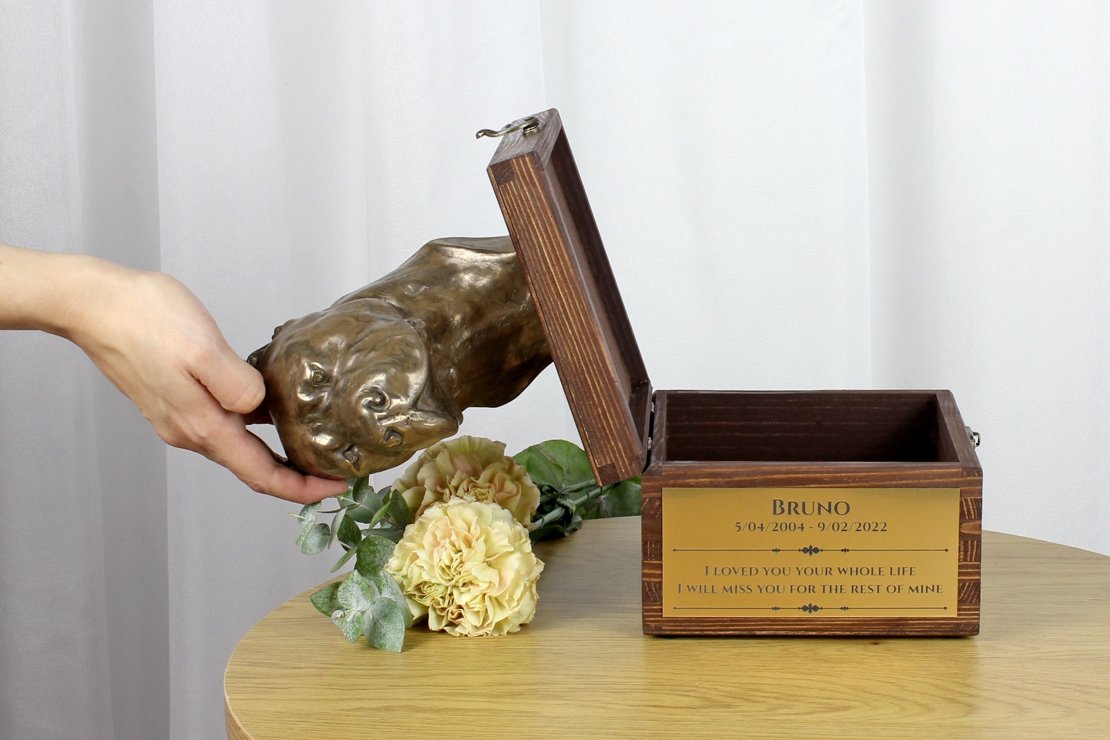 Golden Retriever Brown Urn Art-Dog