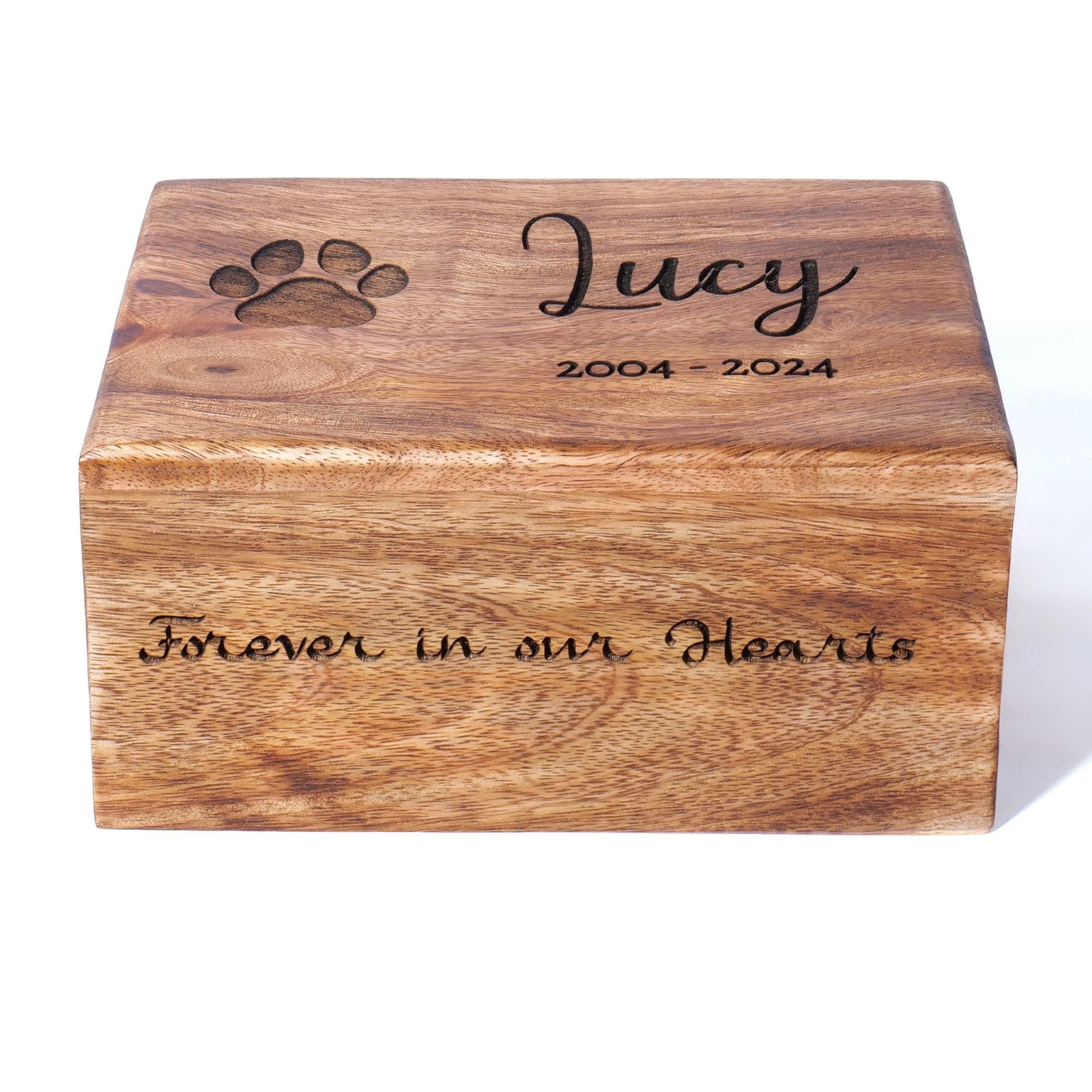 Personalized Wooden Tree of Life Cremation Urn for Human & Pet Ashes, Handmad…