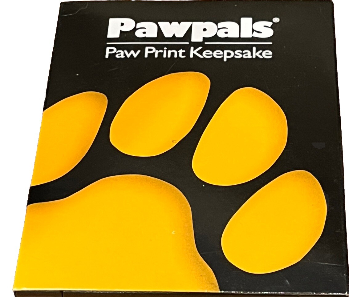 PawPals Paw Print Keepsake Kit Pet Memorial Non-Toxic Impression Mold NEW