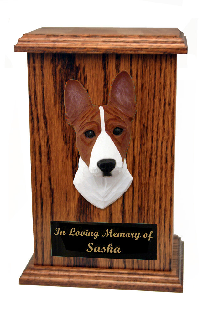 Basenji Memorial Urn