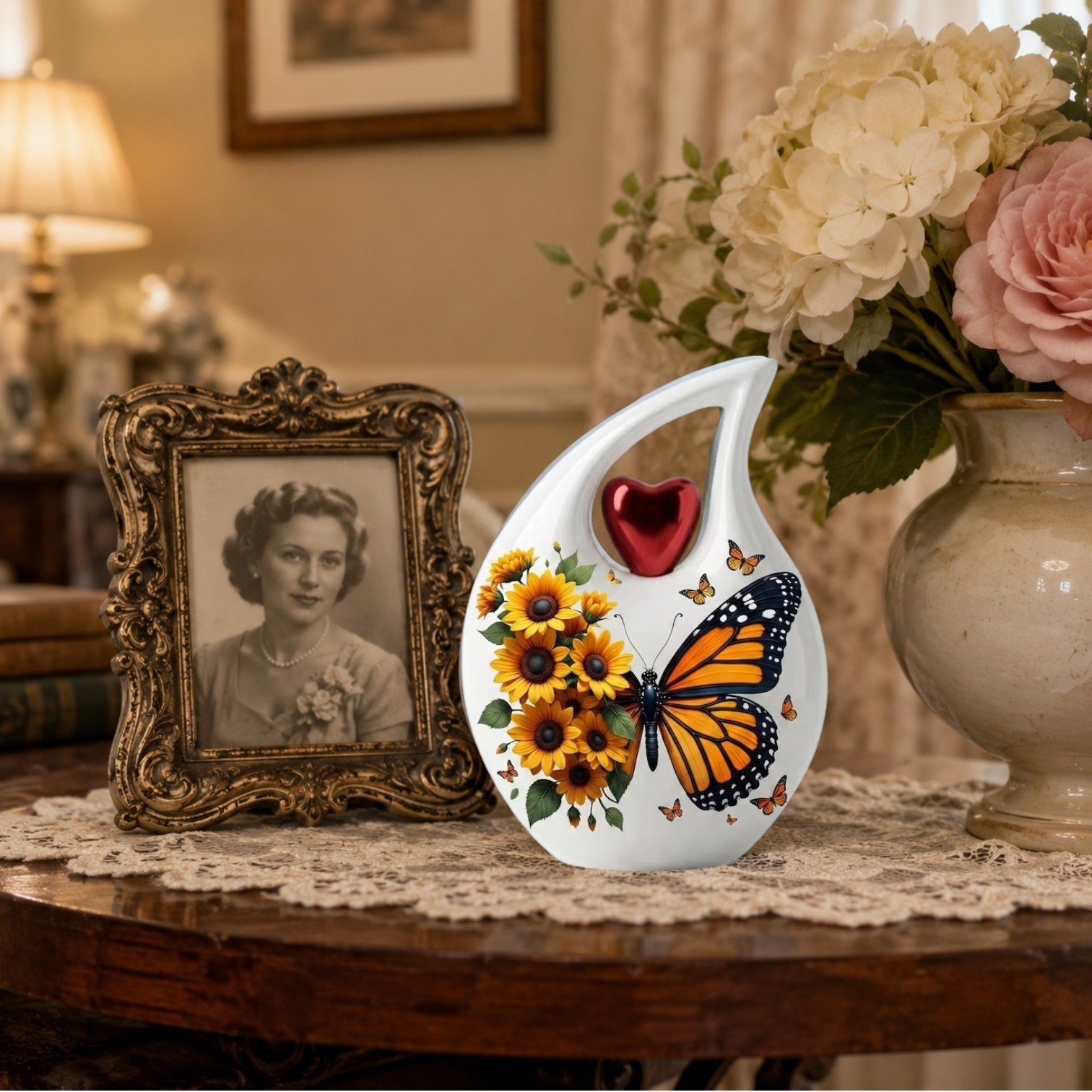 Mini Teardrop Cremation Urn for Human & Pet Ashes – Keepsake Urns Your Love Ones