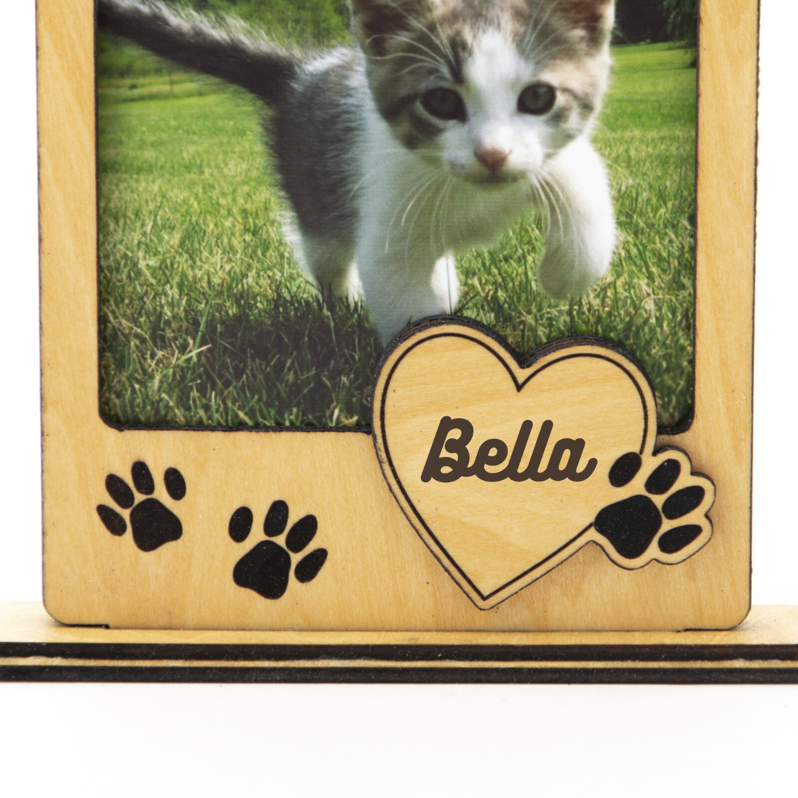 3D Personalized Pet Memorial Portrait Frame, Dog Photo Frame, Cat Photo Frame