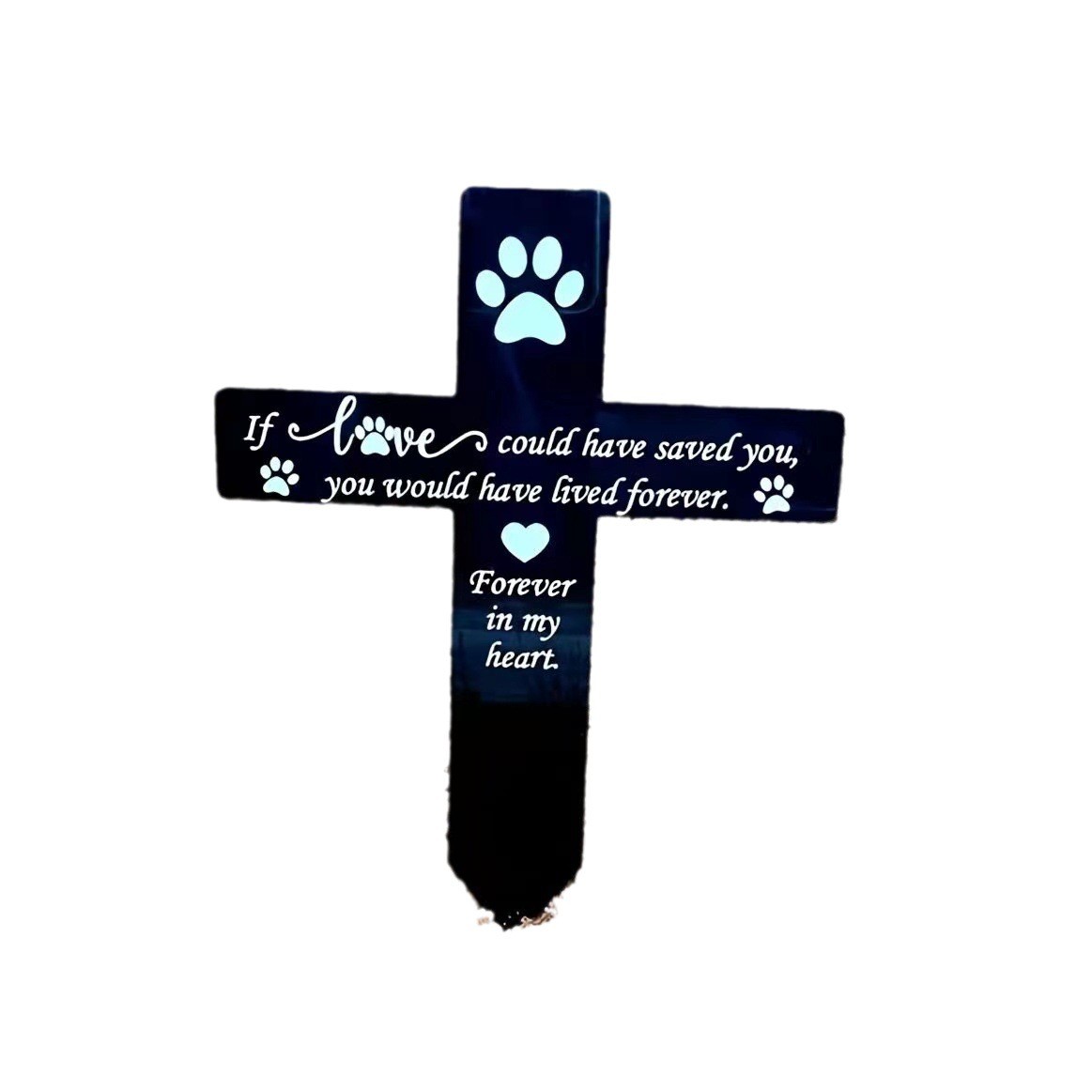Personalized Pet Memorial Stone – Custom Engraved Granite Grave Marker for pet