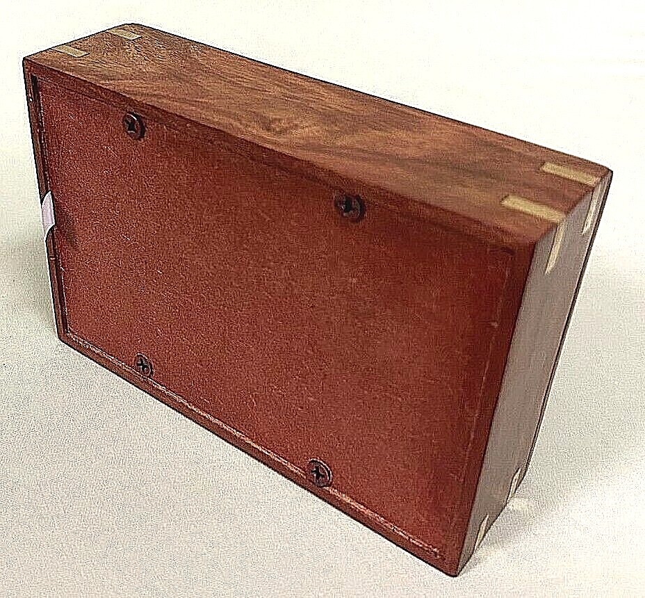 Memorial Pet Urns Dog/Cat Ashes Rosewood w/ Brass Trim – S/M/L