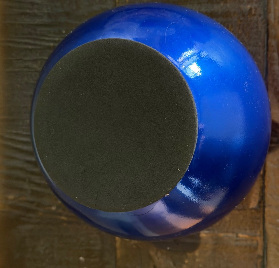 Paws Engraved Pet Cremation Blue Urn for Small Dogs and Cats Ashes