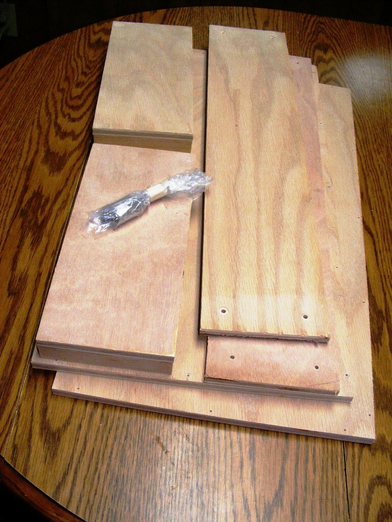 Pet Coffin Casket for Dogs or Cats 24 x 12 x 6 U-Build Assembly Kit
