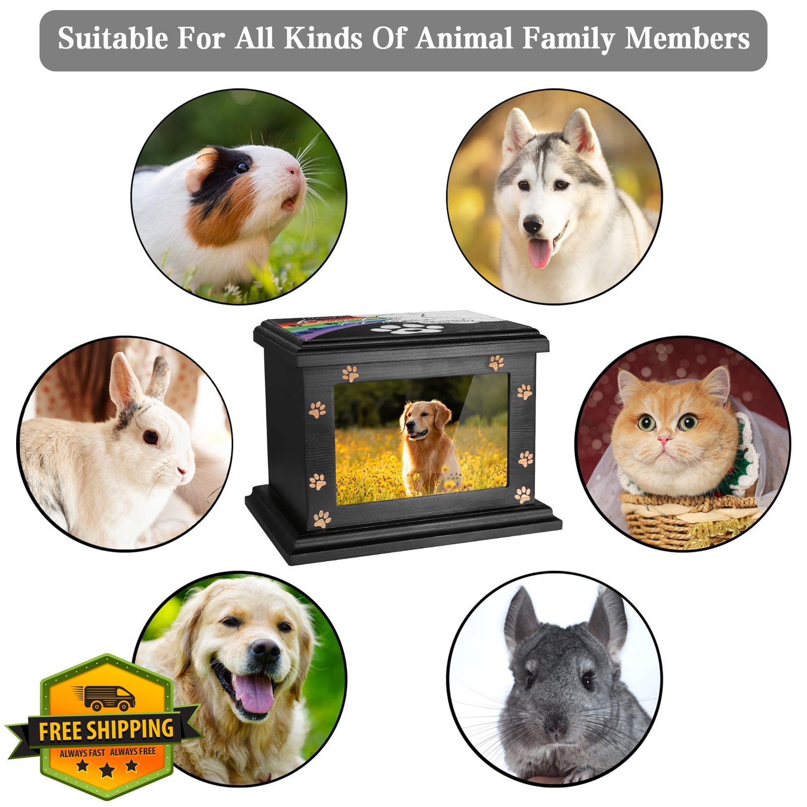 ADMLC Pet Urn Small 73 Cubic Inches