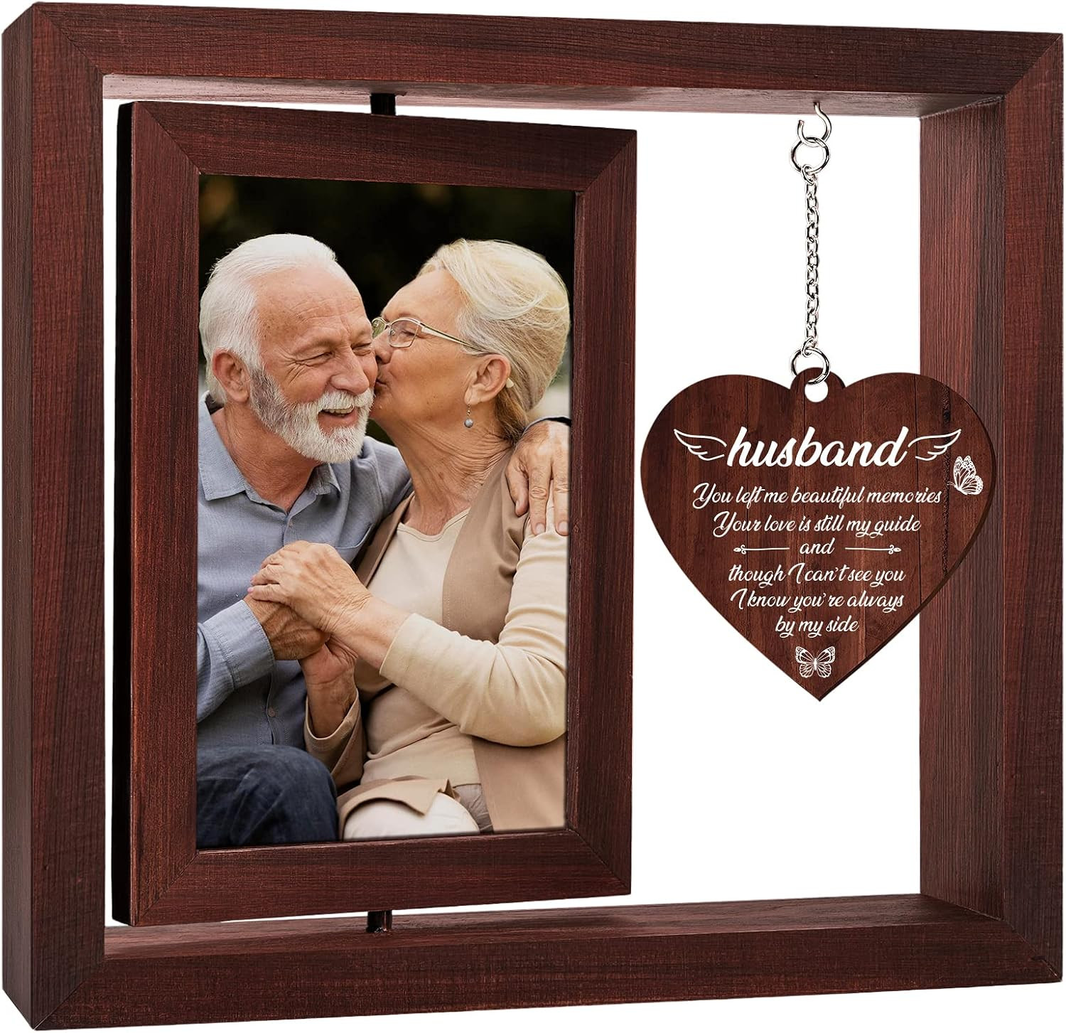Memorial Gifts for Loss of Husband, Sympathy Picture Frame, Sympathy Gifts for L