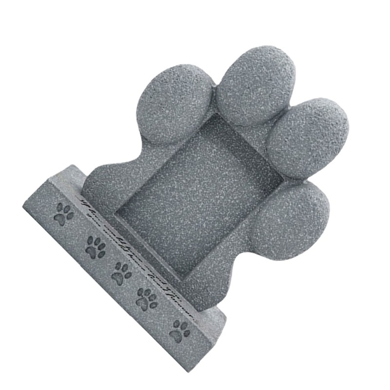 Weatherproof Memorial Stone for Pet Indoor or Outdoor Display Sculpture