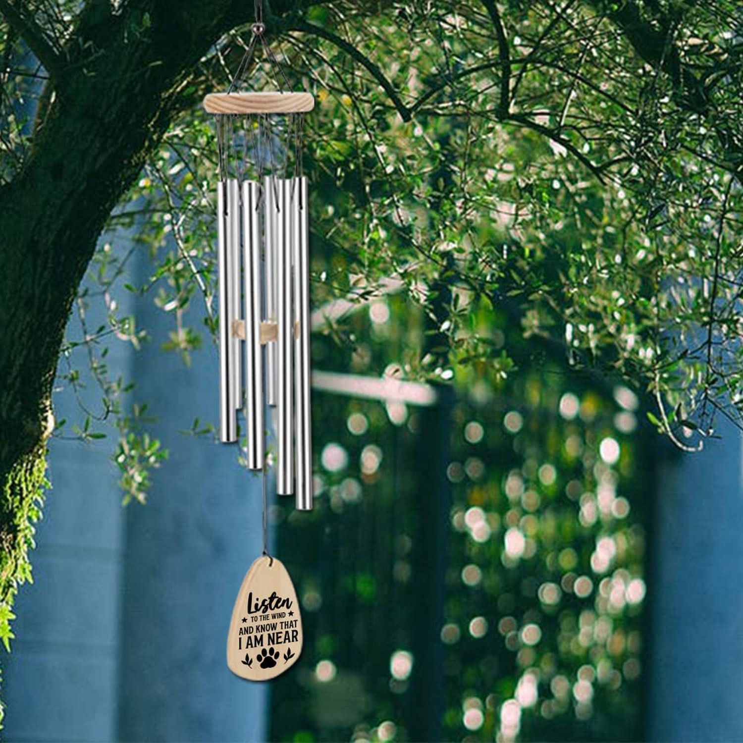 Listen to The Wind Memorial Wind Chime, Pet Dog Cat Remembrance Sympathy Gift…
