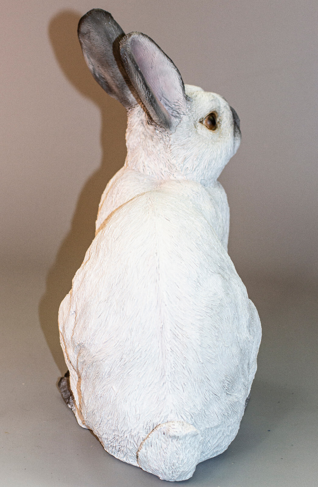 Unique Rabbit Urn Large Bunny Memorial Statue Pet Cremation Animal Grave Decor