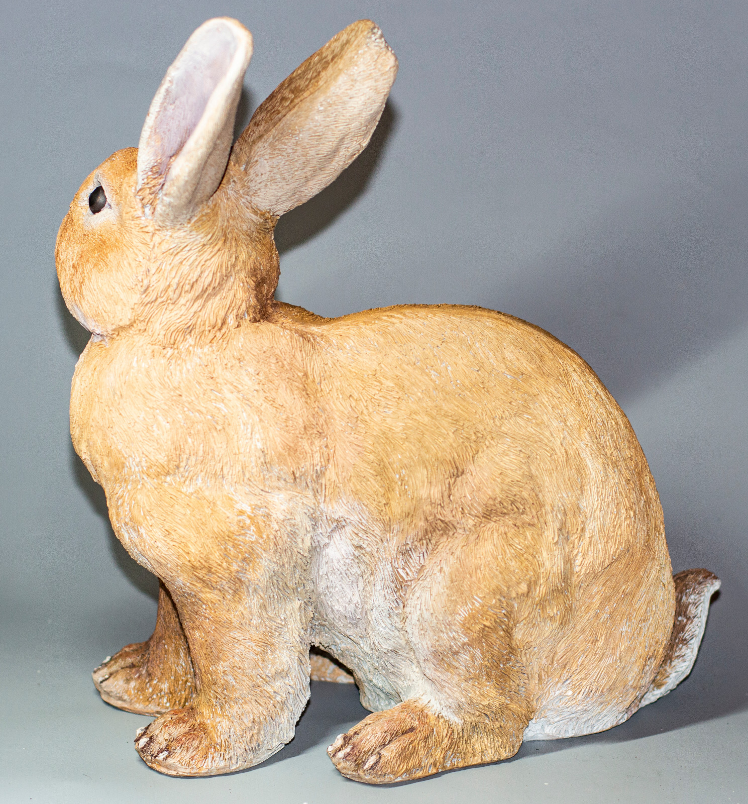 Rabbit Cremation Urn Bunny Ashes Pet Memorial Figure Large Unique Funeral Decor