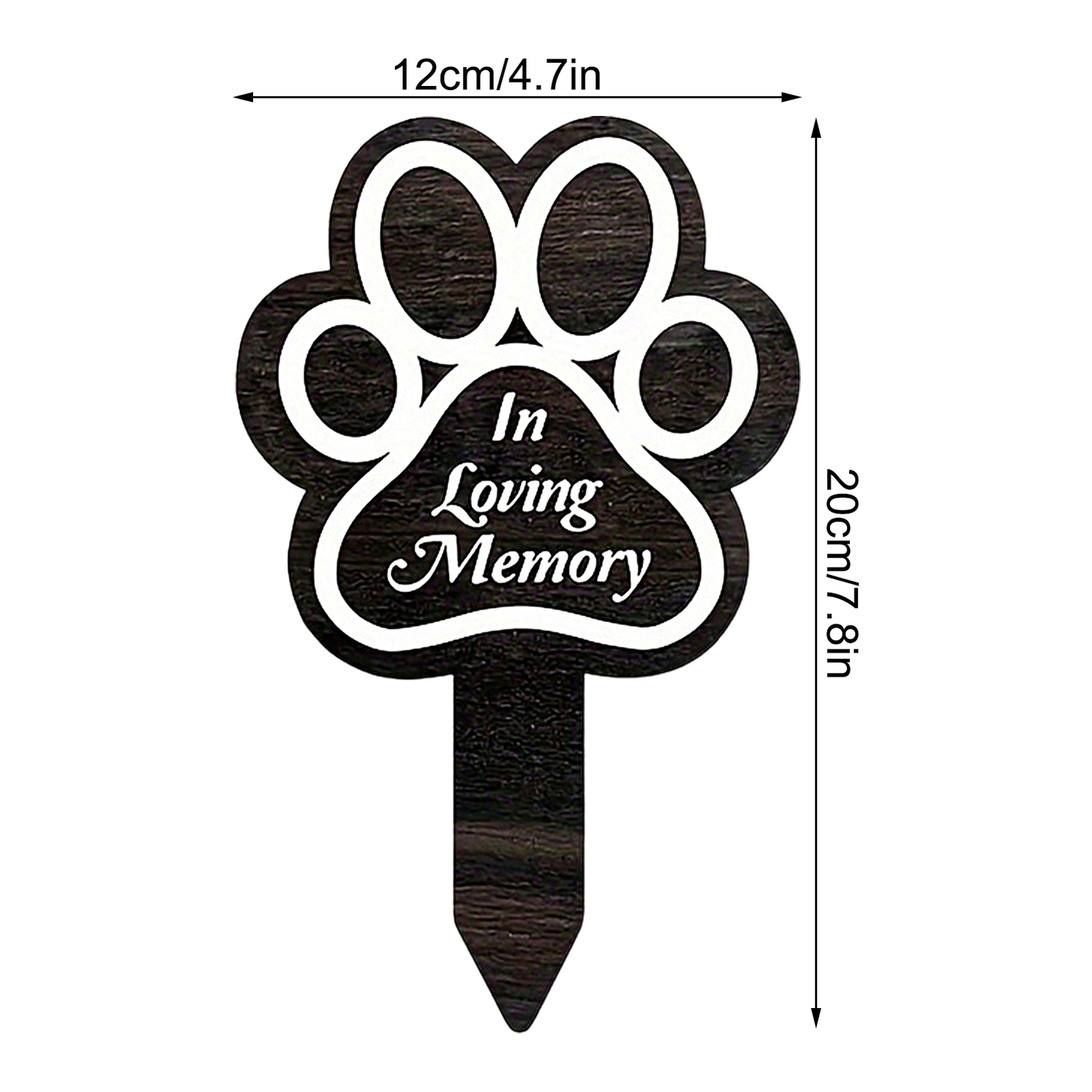 Pet Memorial Graves Markers Dog Cemetery Garden Memorial Stake Grave Decor Cross